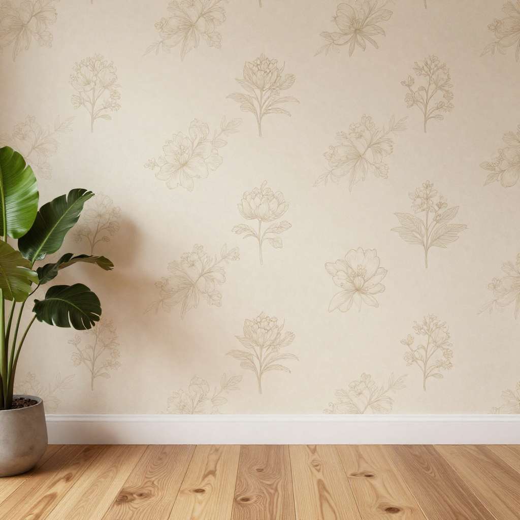 Pared empapelada