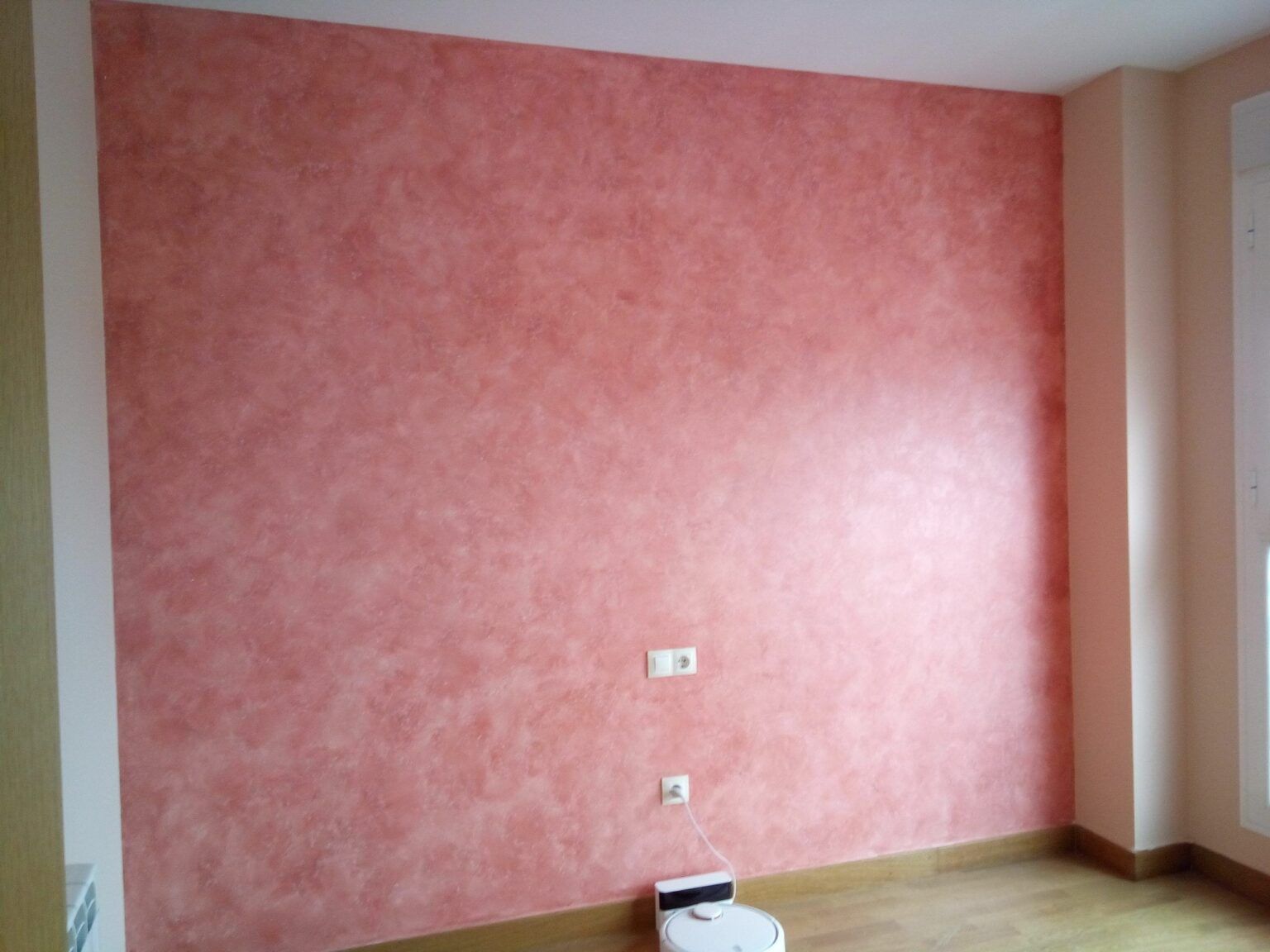 Pared decorada