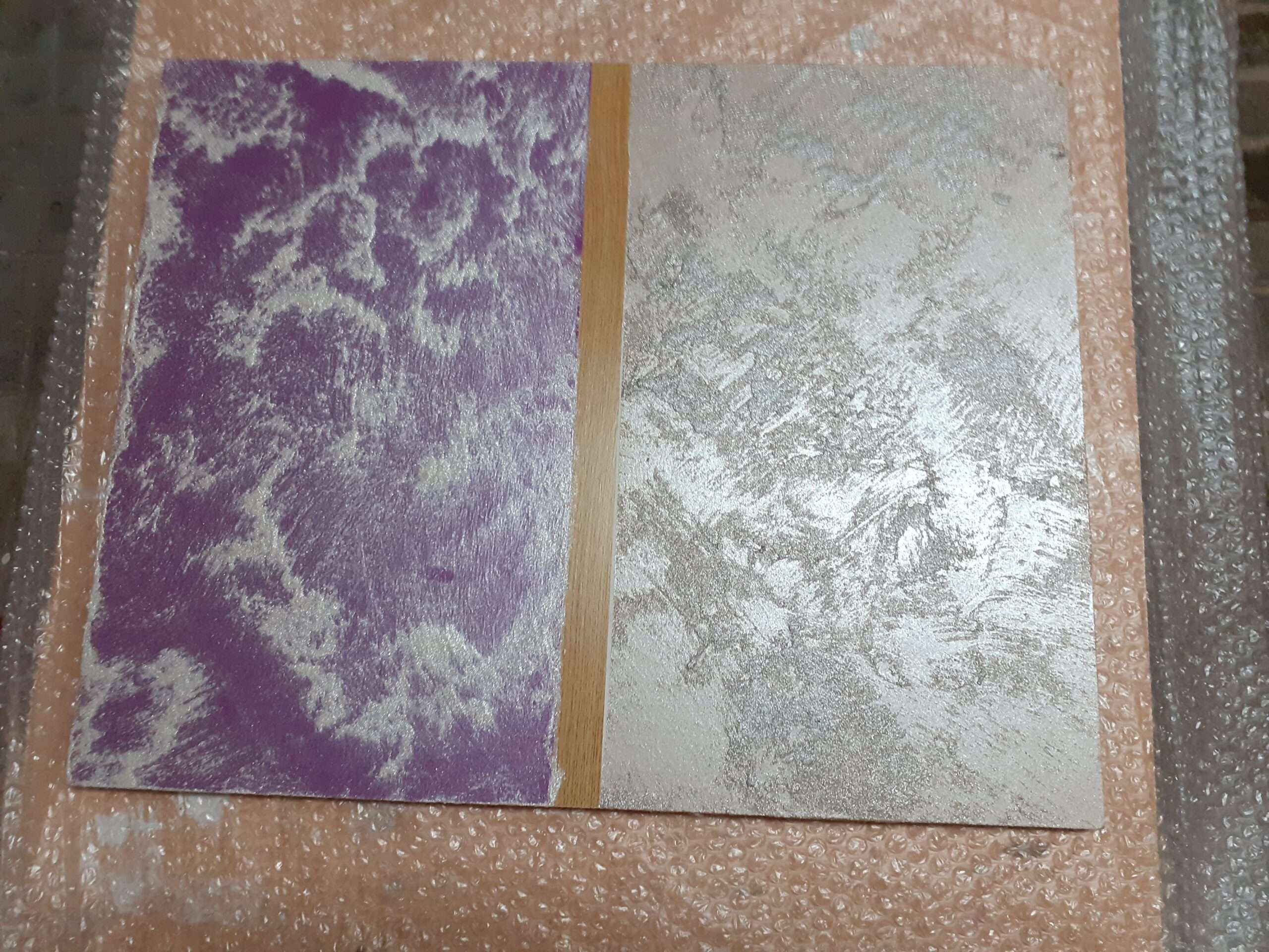 Muestras pintadas
